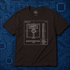5.25 Floppy Blueprint T-Shirt