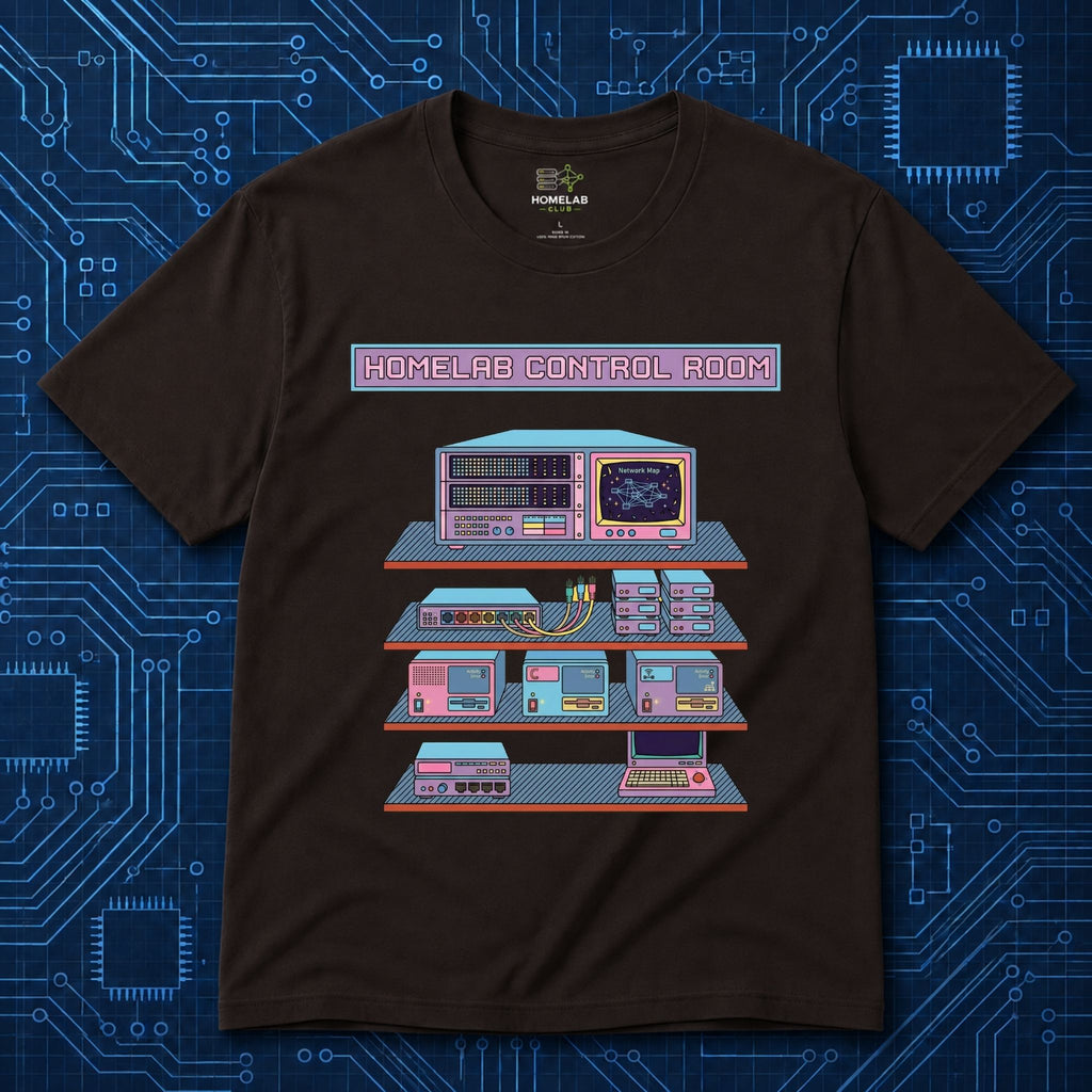 Homelab Control Room T-Shirt