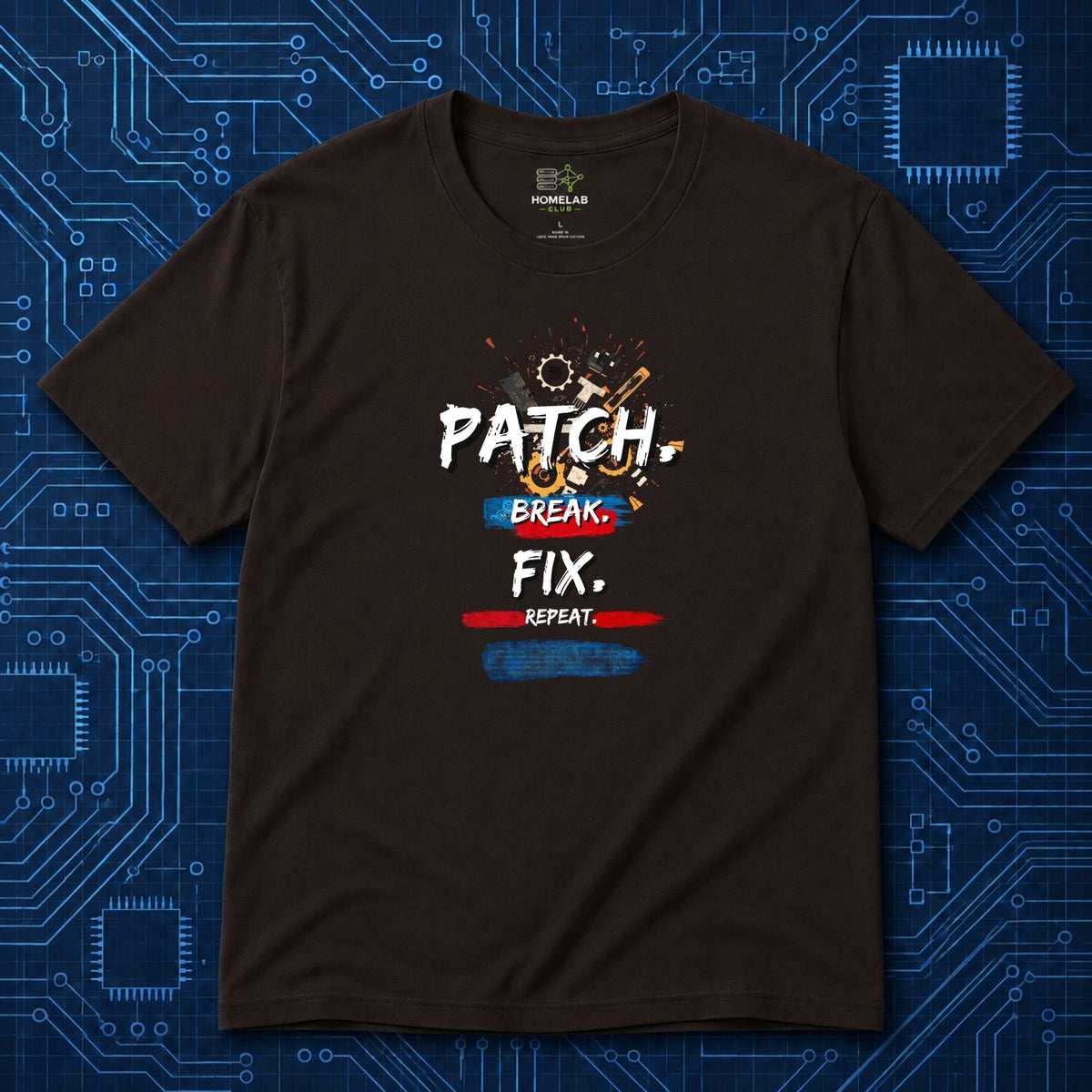 Patch Break Fix Repeat T-Shirt
