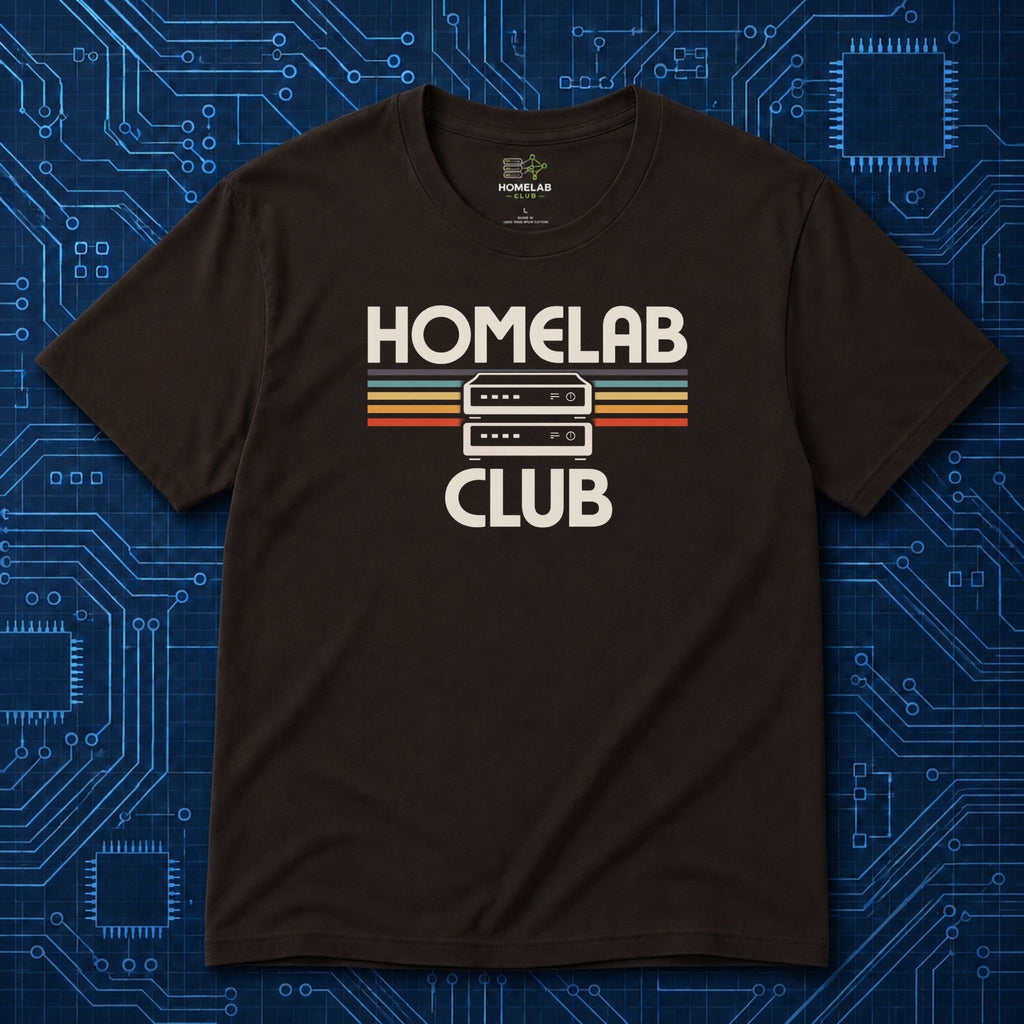 Retro Homelab Club MiniPc's T-Shirt