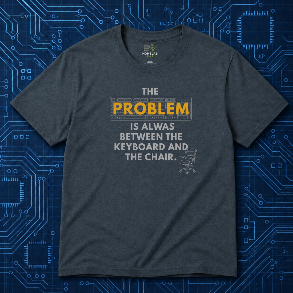 Between Keyboard And Chair T-Shirt