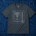 5.25 Floppy Blueprint T-Shirt
