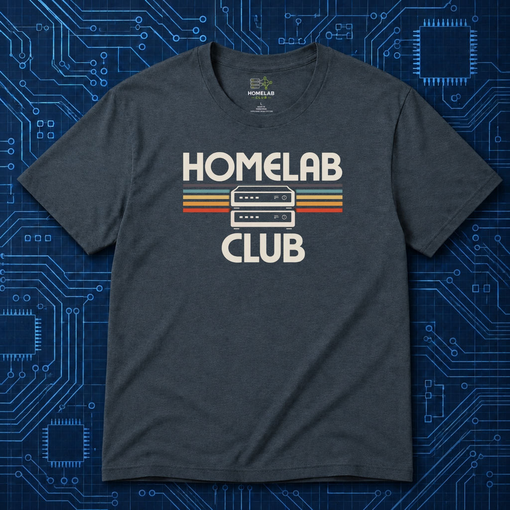 Retro Homelab Club MiniPc's T-Shirt