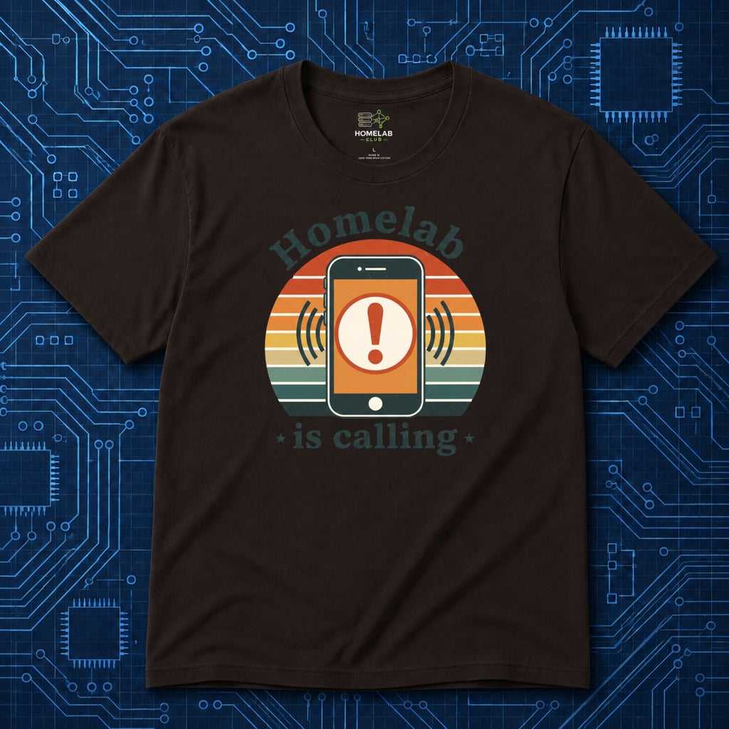 Homelab Is Calling T-Shirt