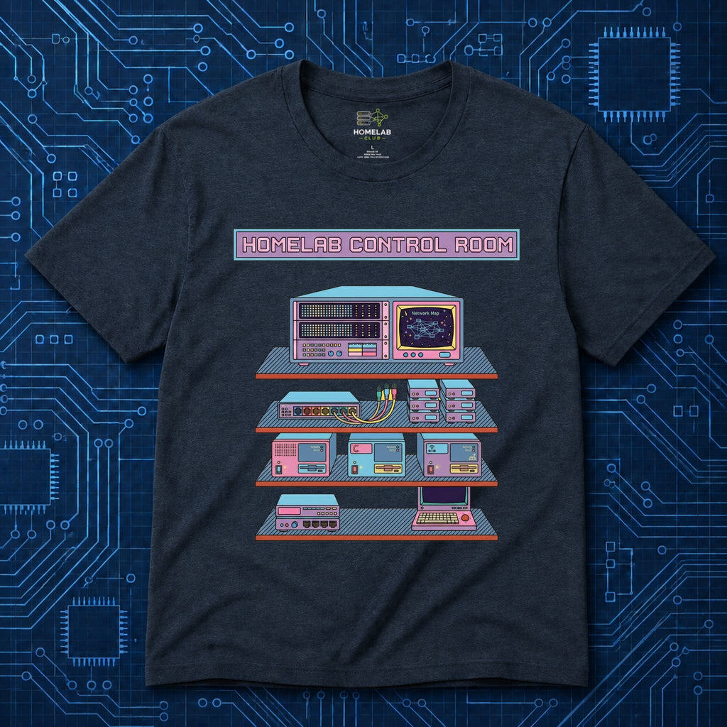 Homelab Control Room T-Shirt