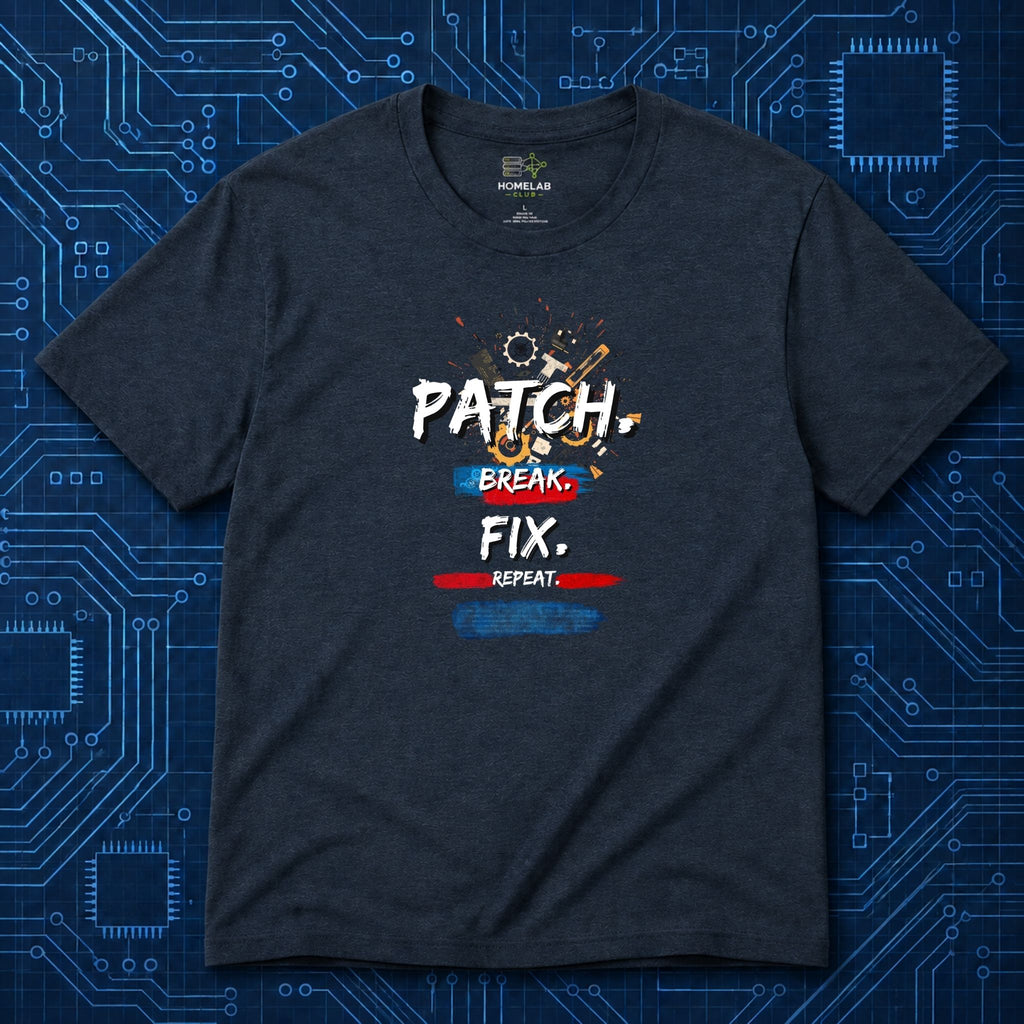 Patch Break Fix Repeat T-Shirt