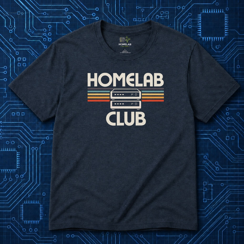 Retro Homelab Club MiniPc's T-Shirt