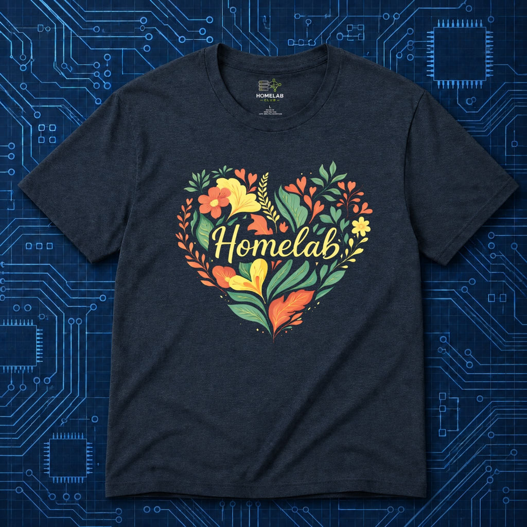 Homelab Flowers T-Shirt