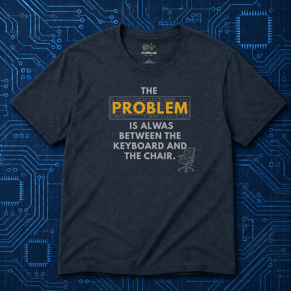 Between Keyboard And Chair T-Shirt