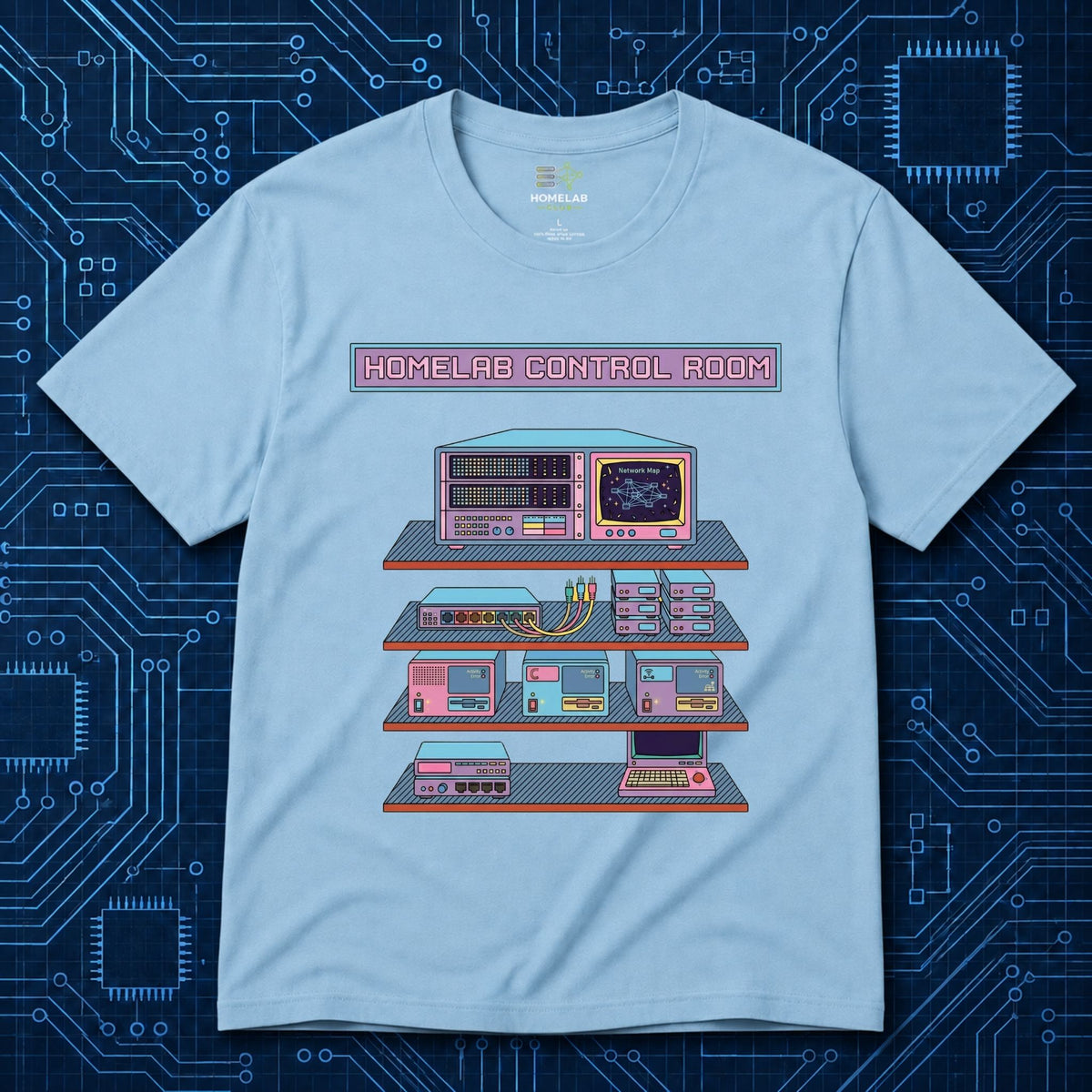 Homelab Control Room T-Shirt