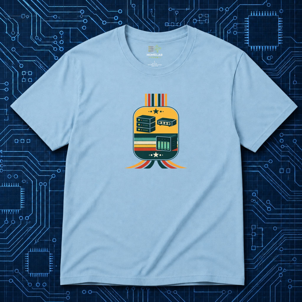 Retro Homelab T-Shirt