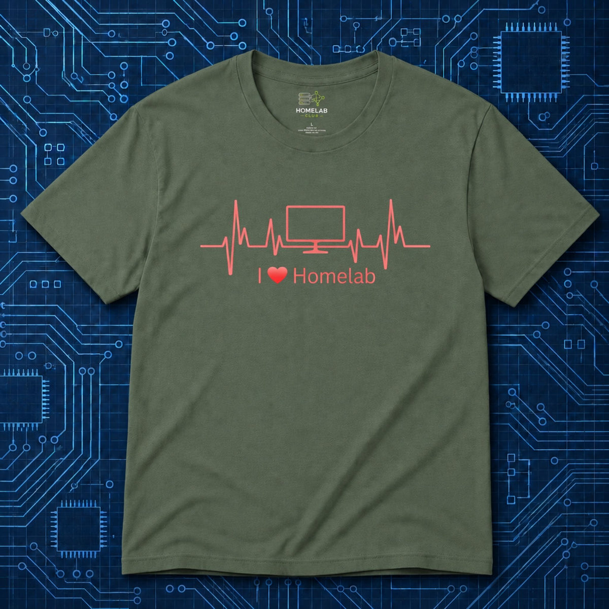 I Love Homelab T-Shirt