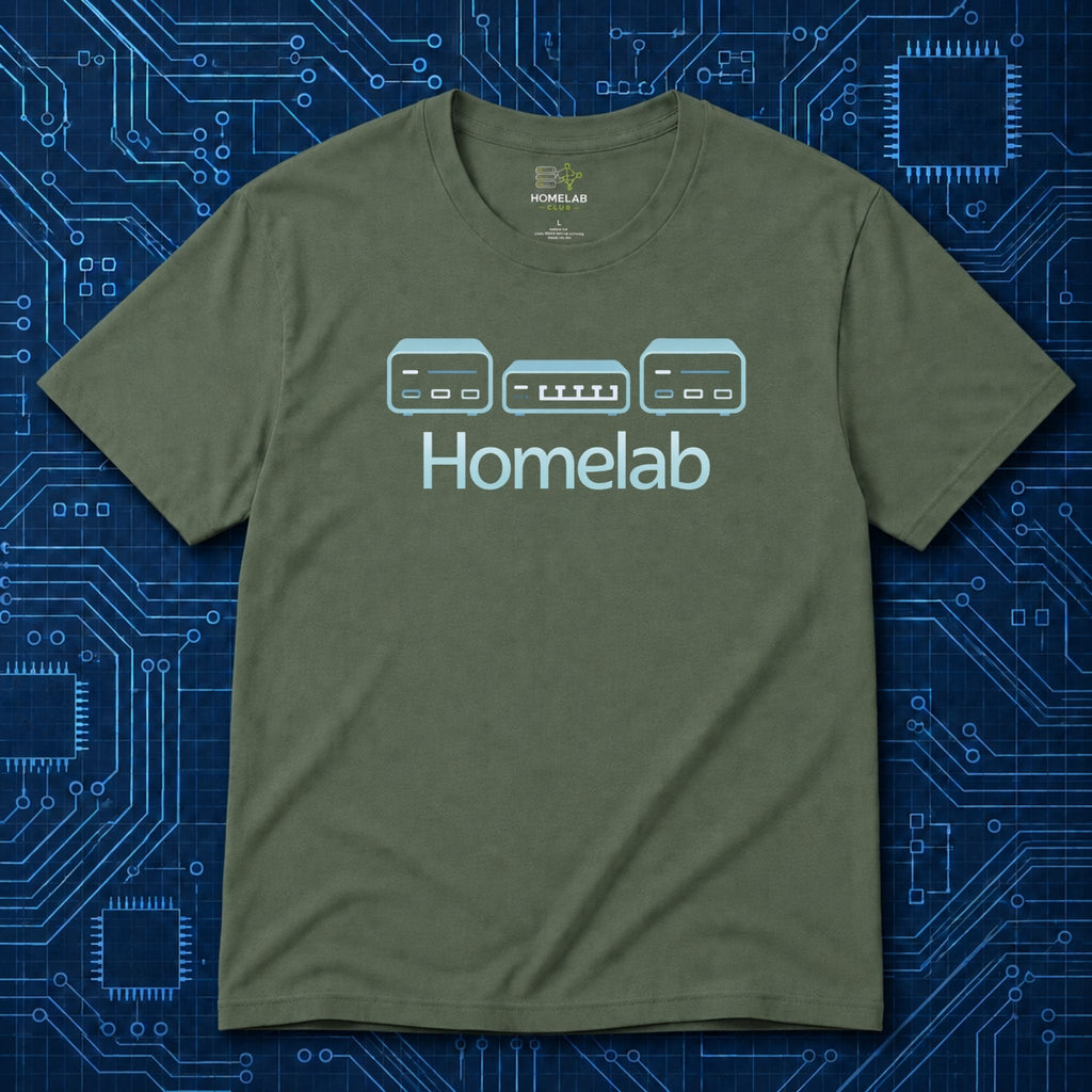Simple Homelab T-Shirt