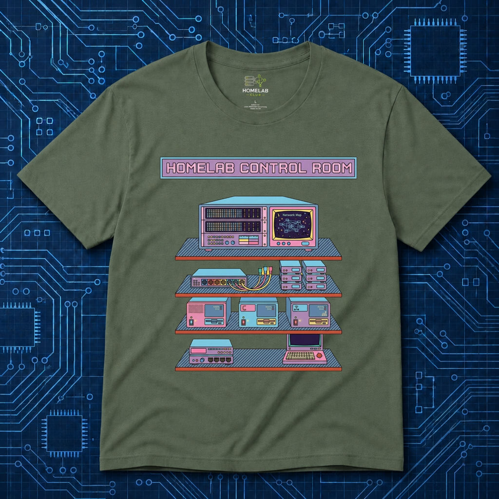 Homelab Control Room T-Shirt