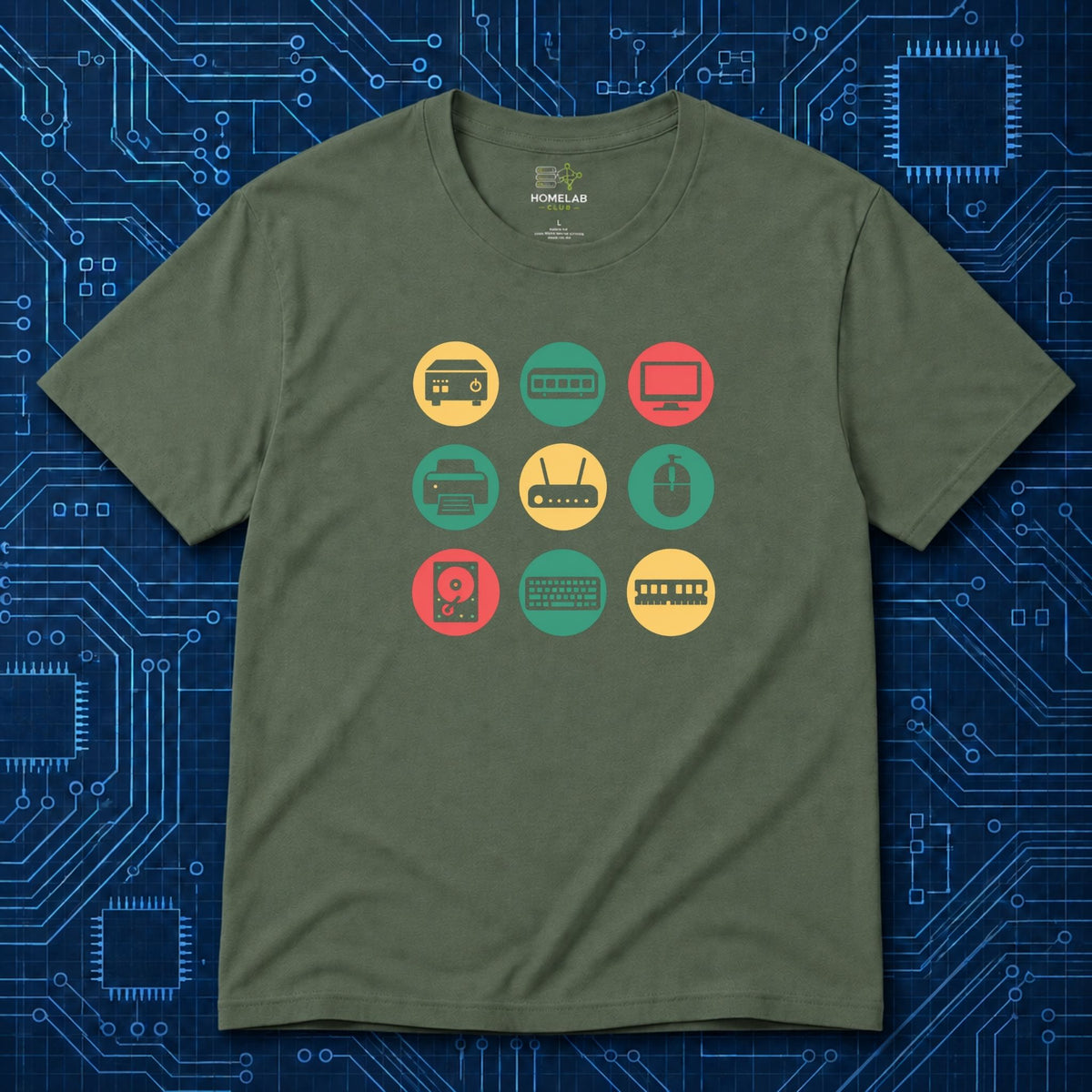 Homelab Key Components T-Shirt