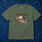 Wooden Homelab T-Shirt