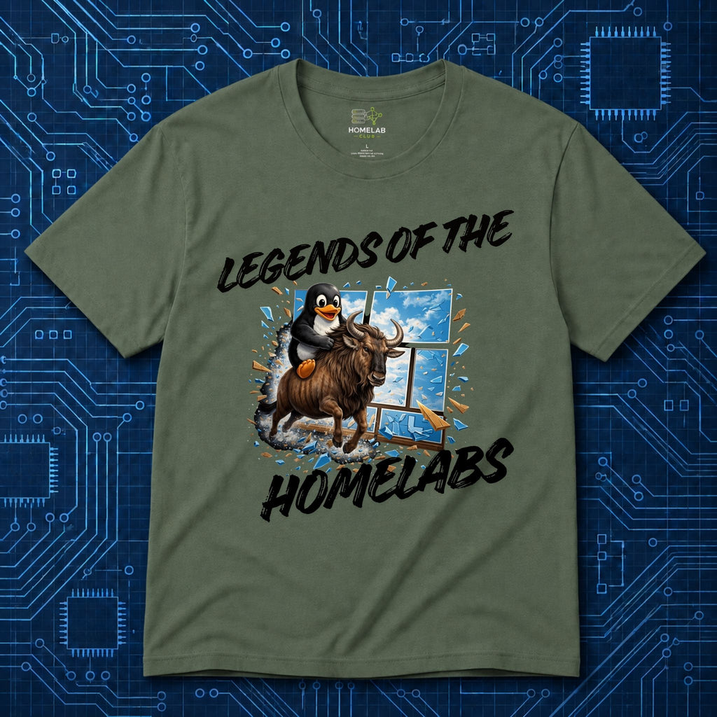 Legends Of The Homelabs T-Shirt