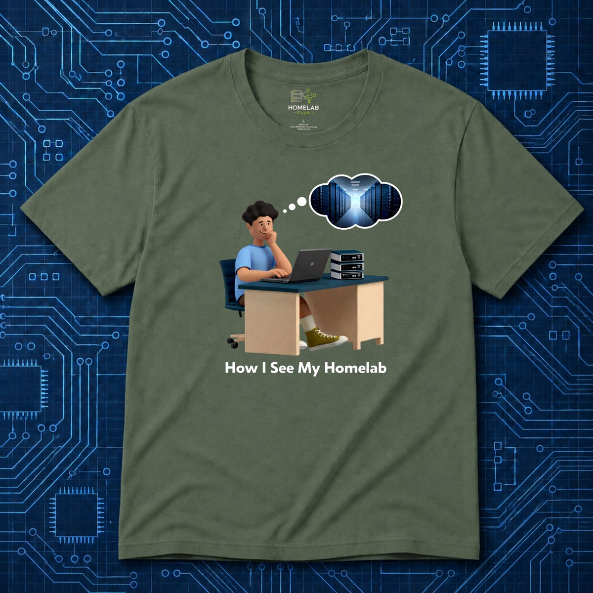 How I See My Homelab T-Shirt