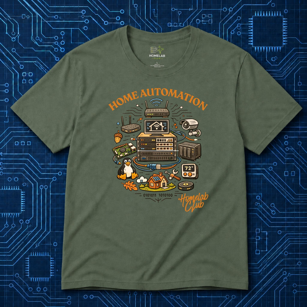 Homelab Home Automation T-Shirt