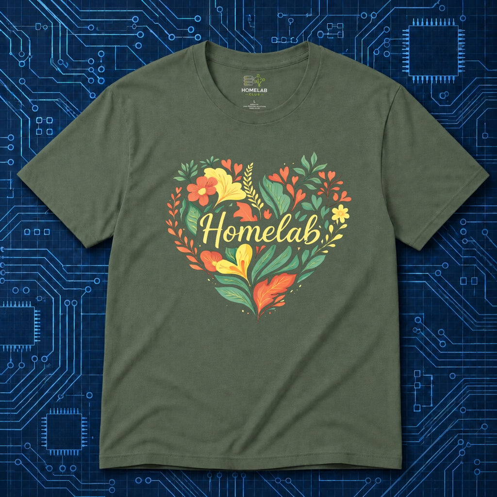 Homelab Flowers T-Shirt