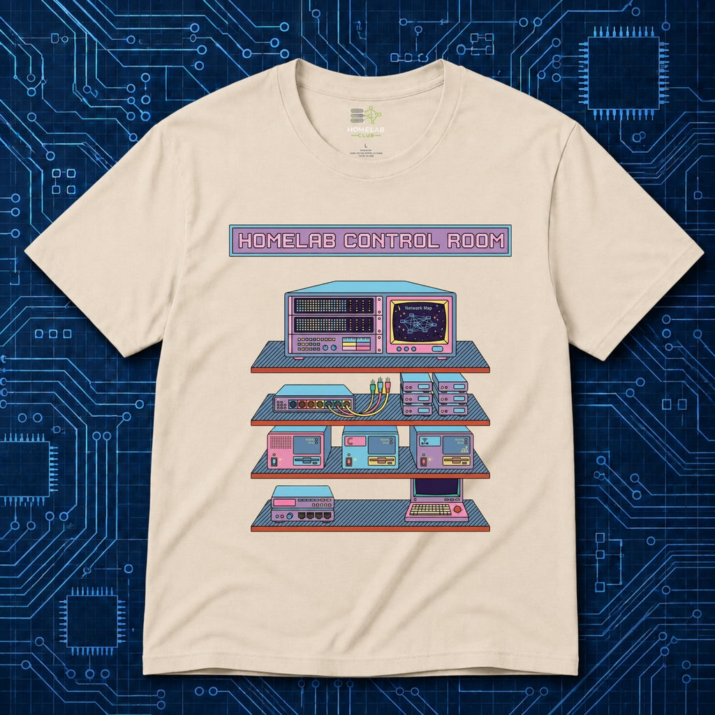 Homelab Control Room T-Shirt
