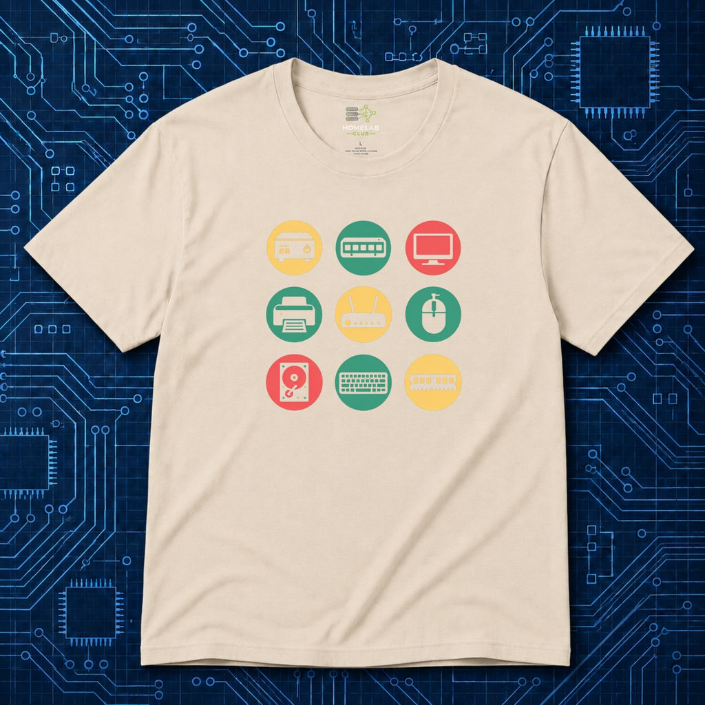 Homelab Key Components T-Shirt
