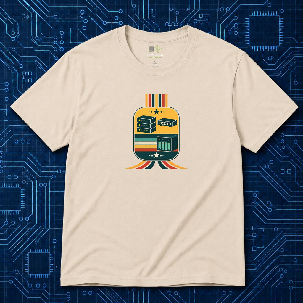 Retro Homelab T-Shirt