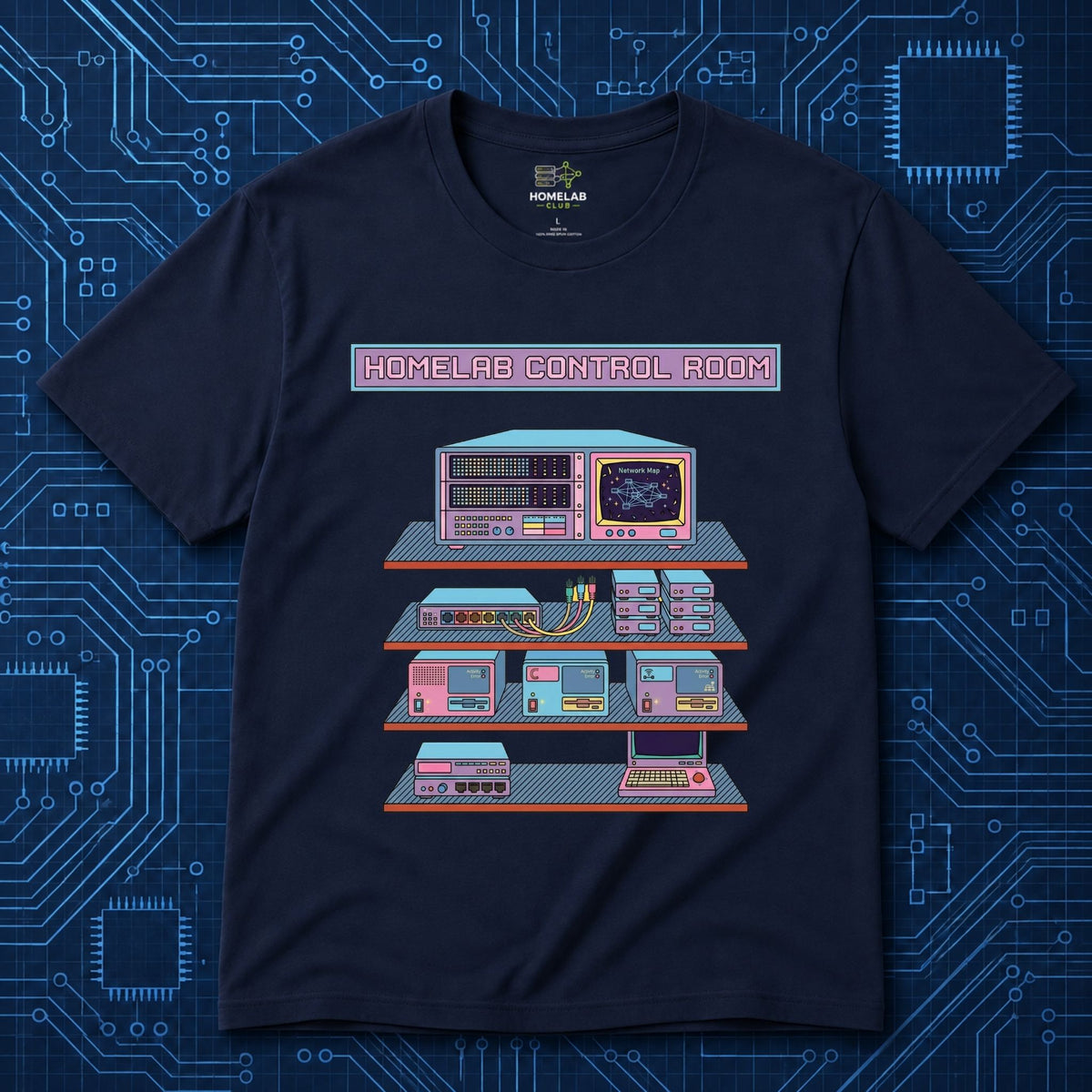 Homelab Control Room T-Shirt