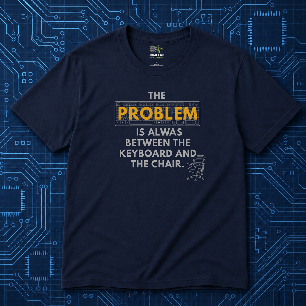 Between Keyboard And Chair T-Shirt
