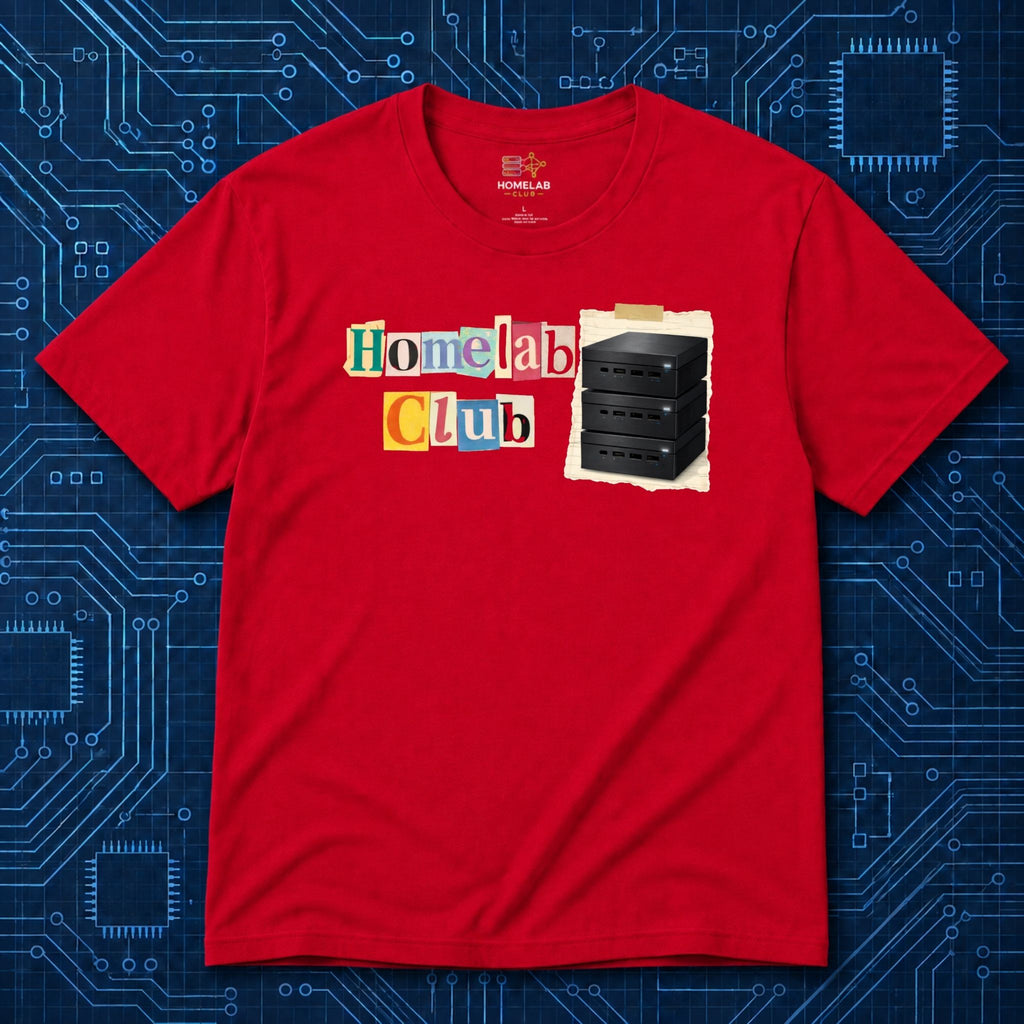 Just Homelab Club T-Shirt