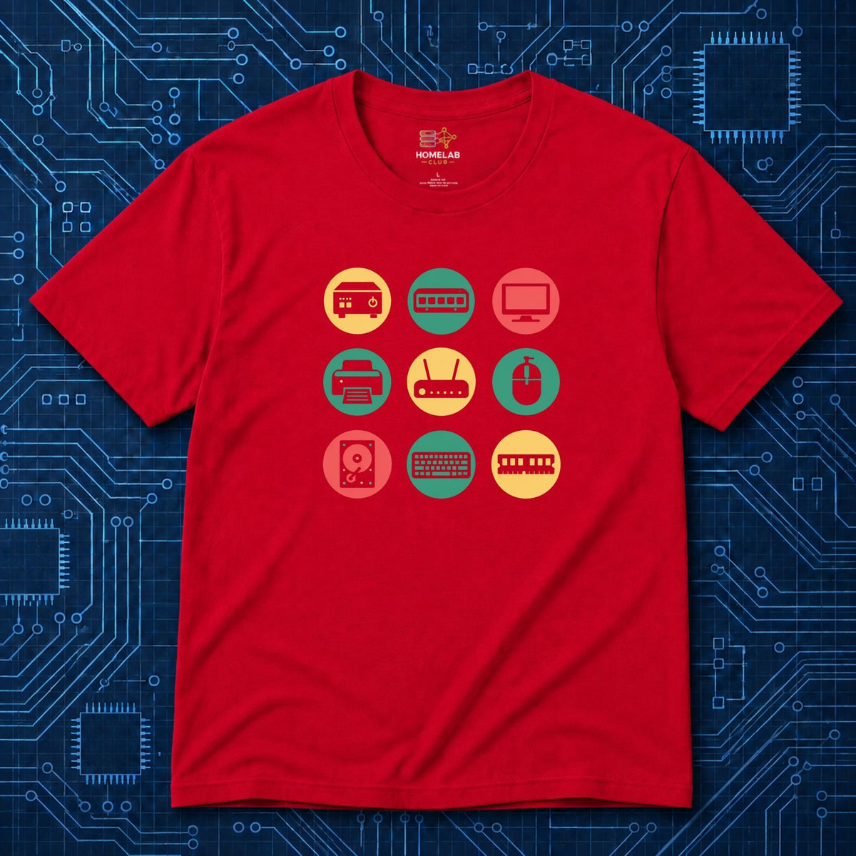 Homelab Key Components T-Shirt