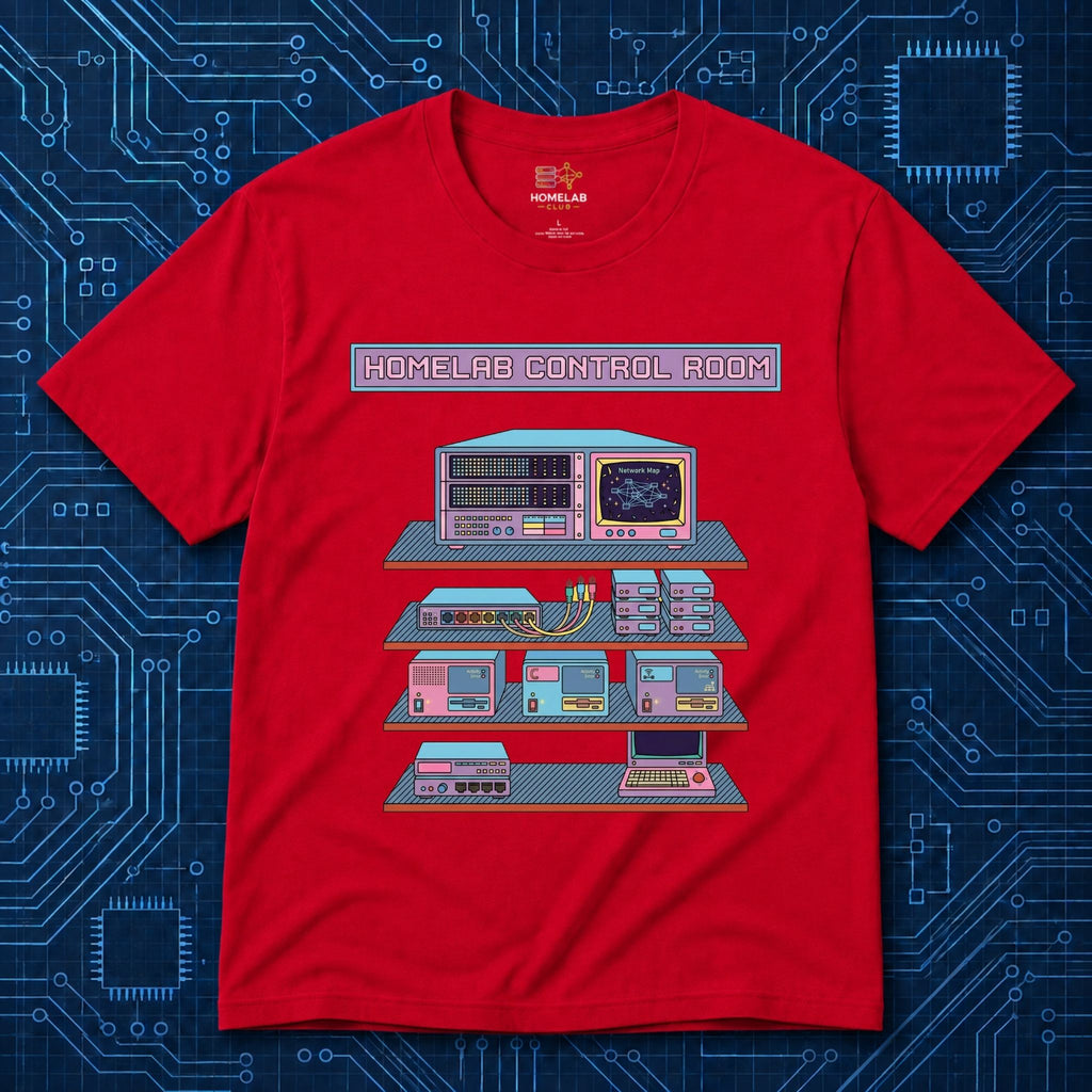 Homelab Control Room T-Shirt