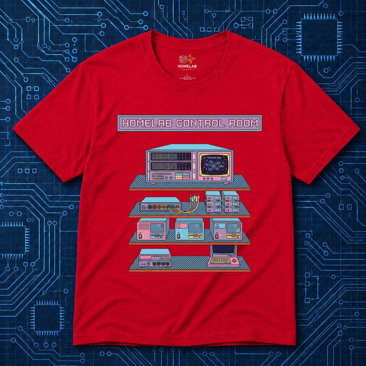Homelab Control Room T-Shirt