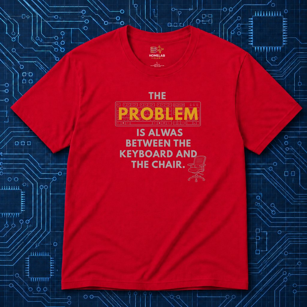 Between Keyboard And Chair T-Shirt