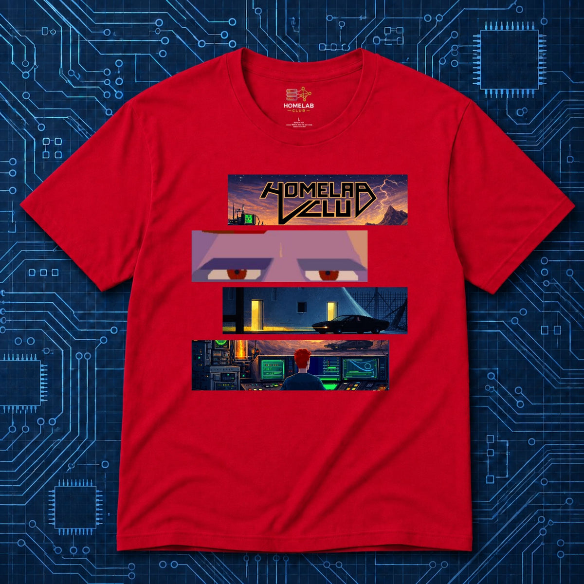 Another Homelab T-Shirt | Classic DOS PC Gaming
