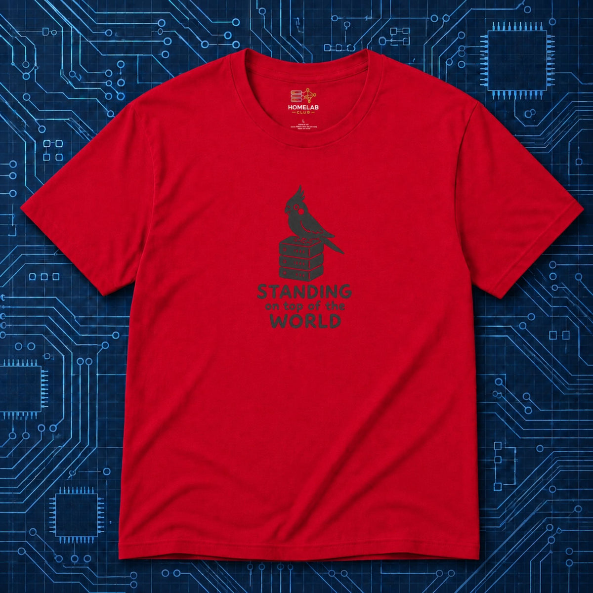 Cockatiel On Top T-Shirt
