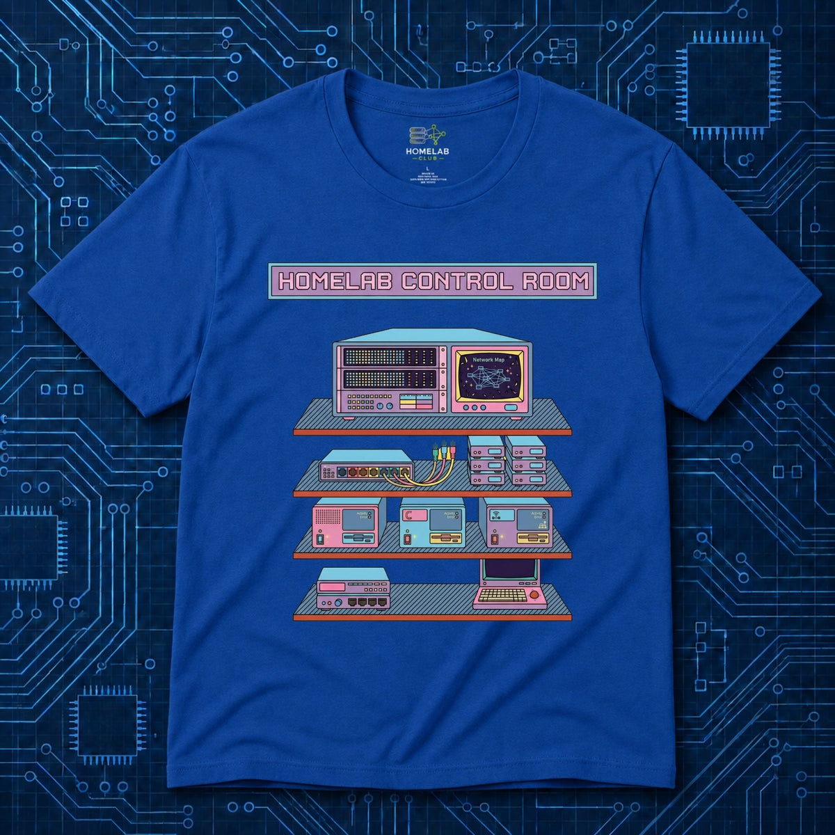 Homelab Control Room T-Shirt