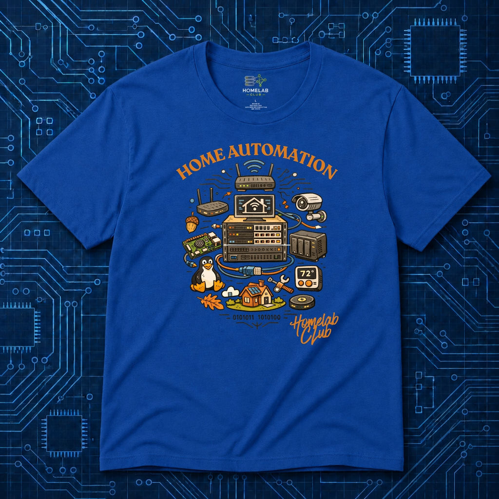 Homelab Home Automation T-Shirt