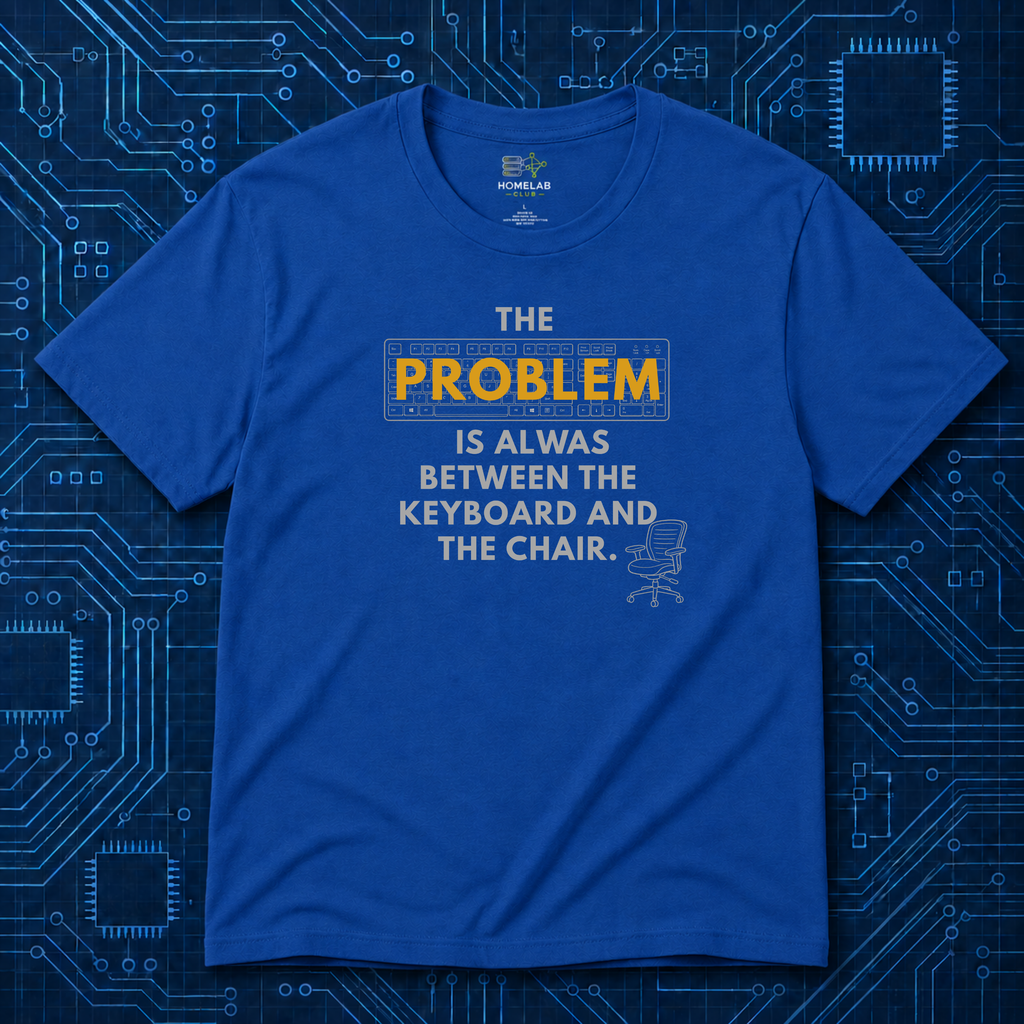 Between Keyboard And Chair T-Shirt