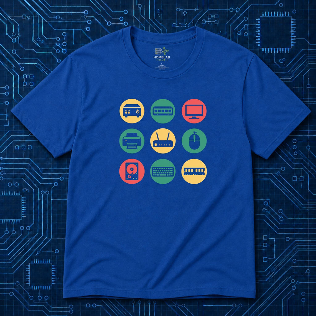 Homelab Key Components T-Shirt