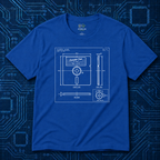 5.25 Floppy Blueprint T-Shirt