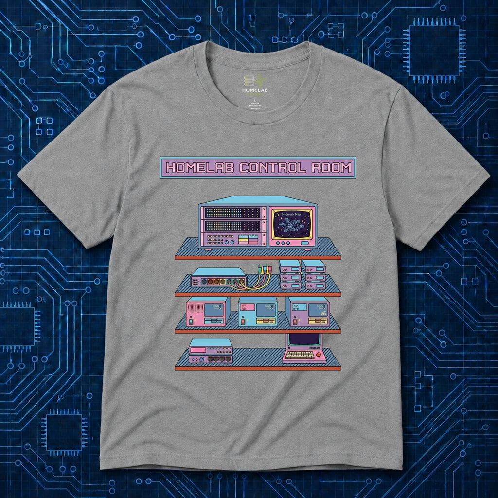 Homelab Control Room T-Shirt