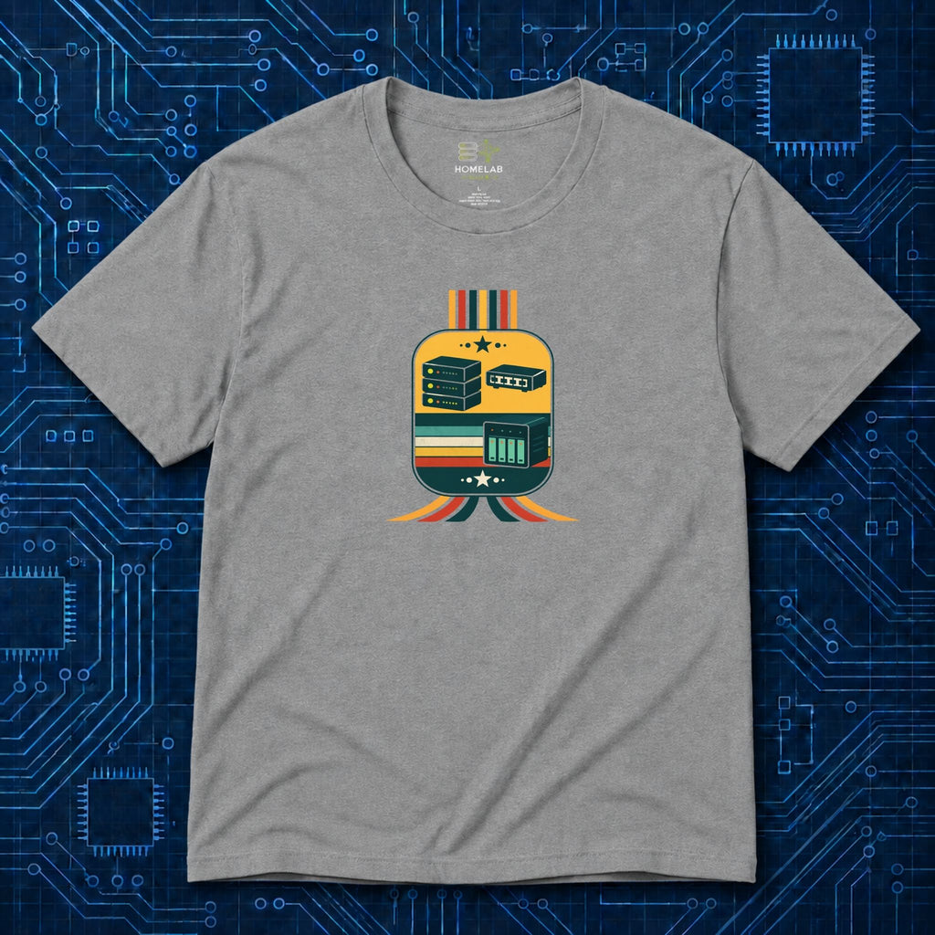 Retro Homelab T-Shirt