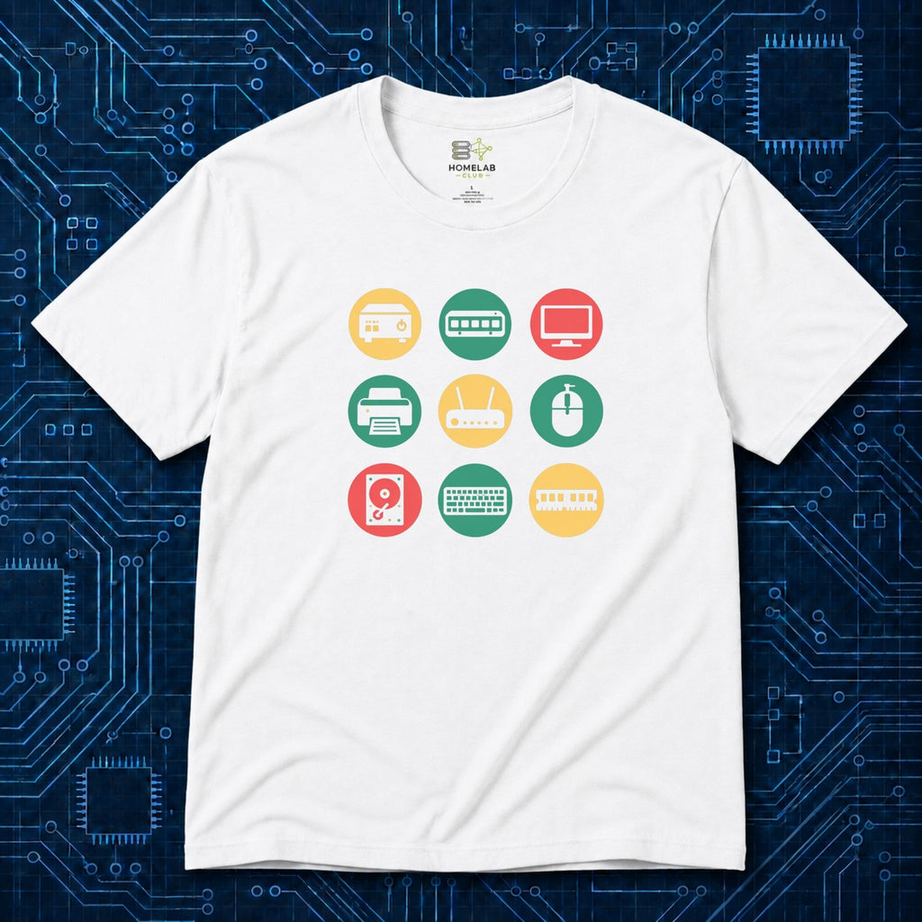 Homelab Key Components T-Shirt