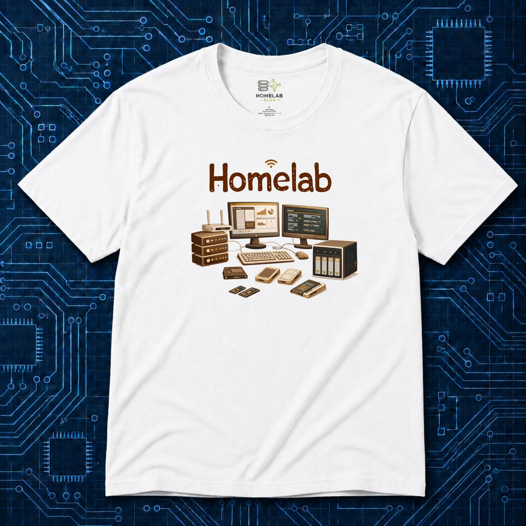 Wooden Homelab T-Shirt