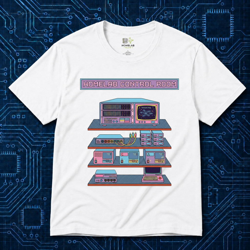 Homelab Control Room T-Shirt