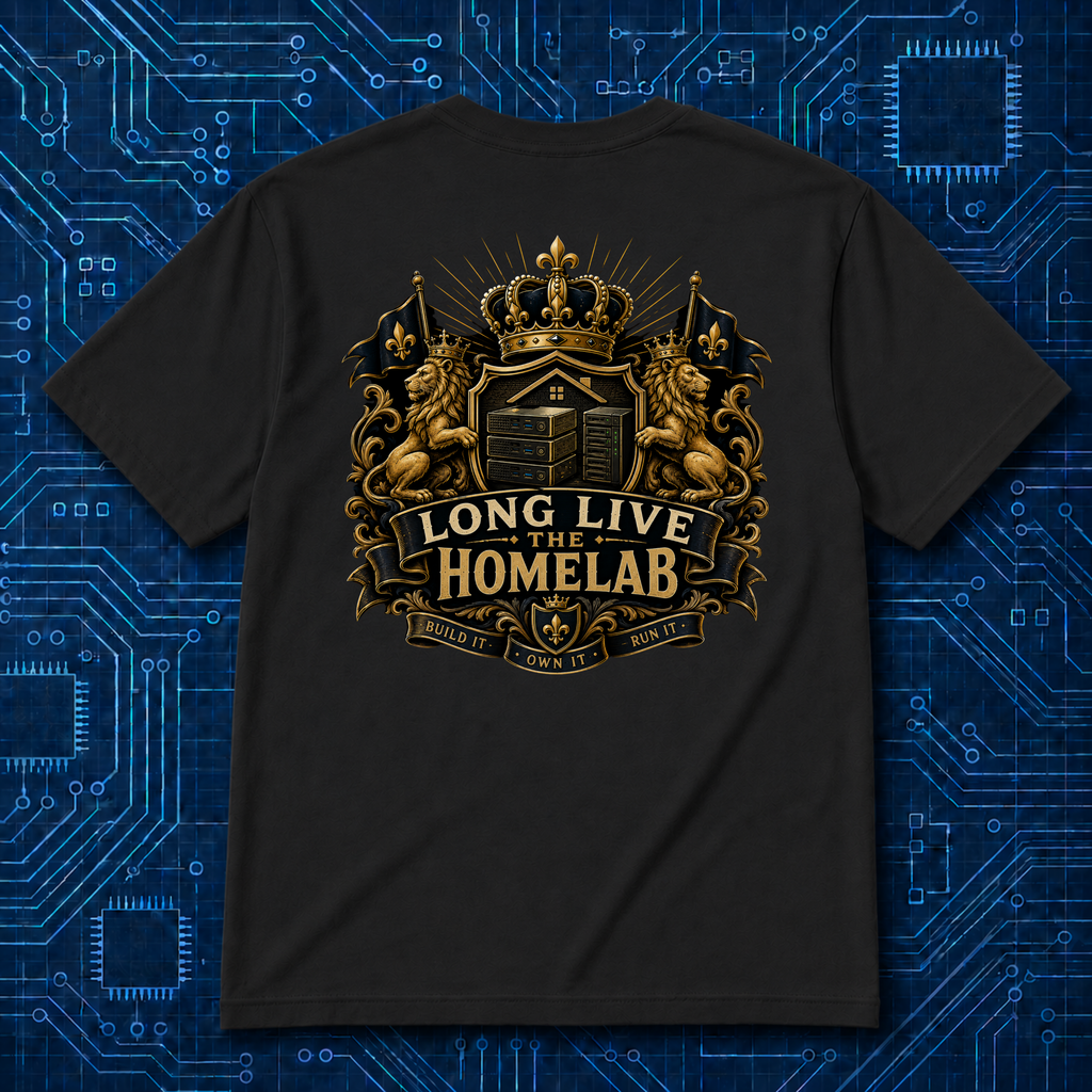 Long Live The Homelab T-Shirt