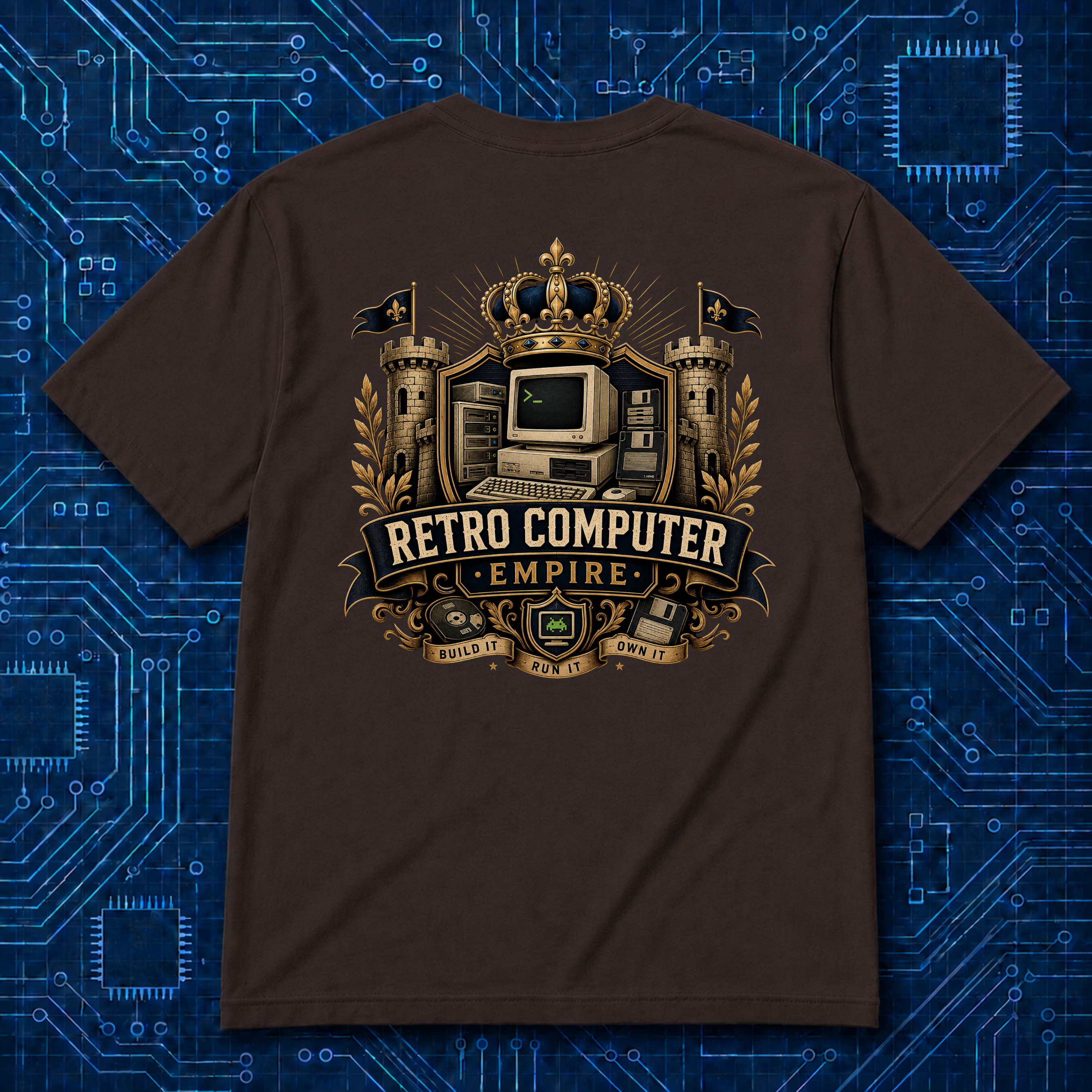 Retro Computer Empire T-Shirt