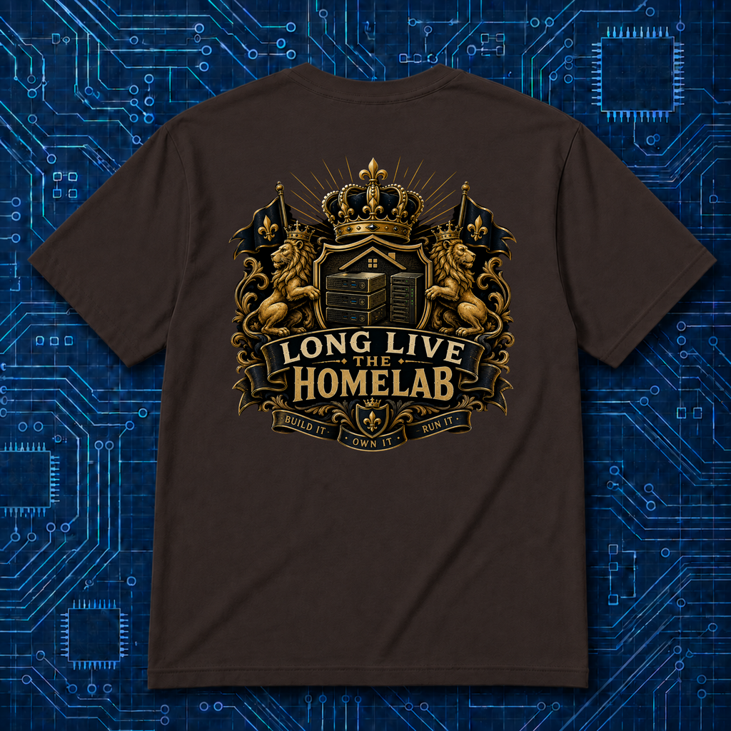 Long Live The Homelab T-Shirt