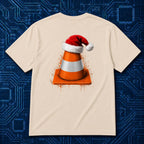 Traffic Cone Christmas T-Shirt